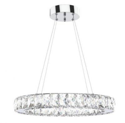 AGIOS OVAL CRYSTAL PENDANT